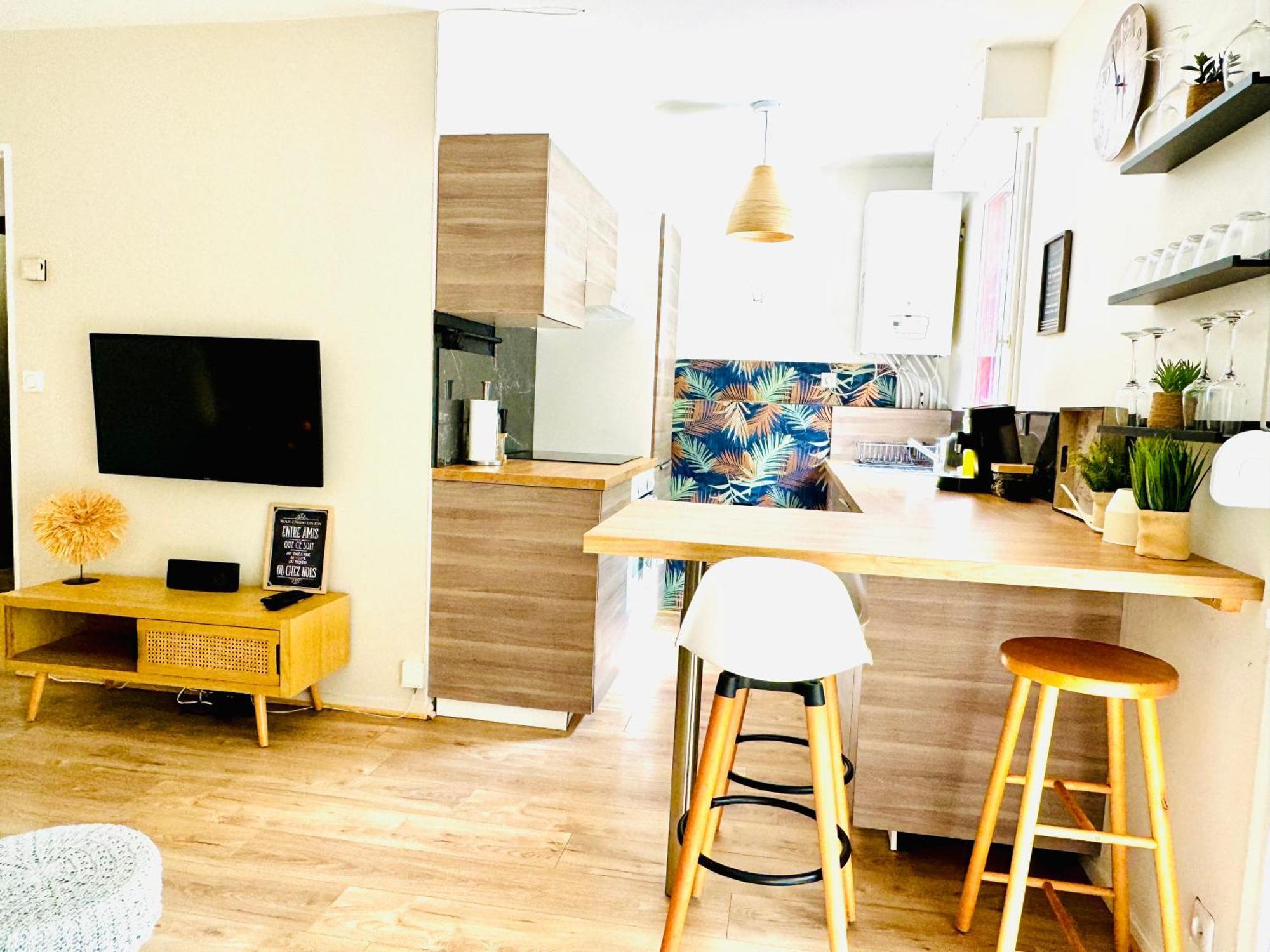 Bel Appartement Proche Parc & Lac Рен Екстериор снимка