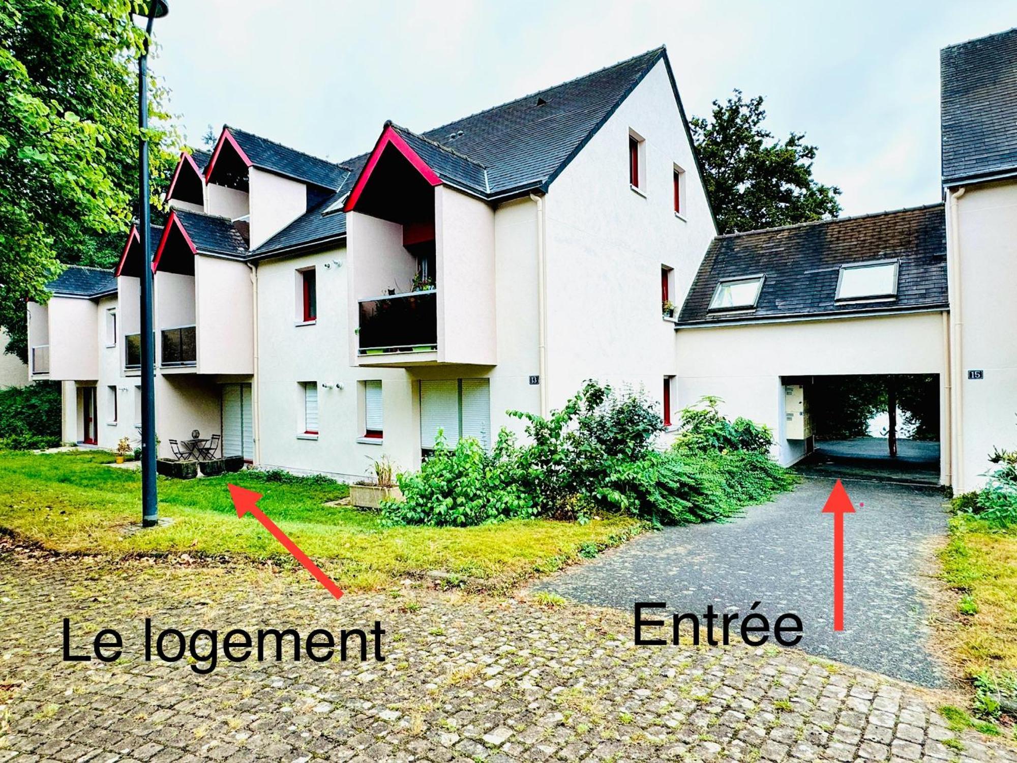 Bel Appartement Proche Parc & Lac Рен Екстериор снимка