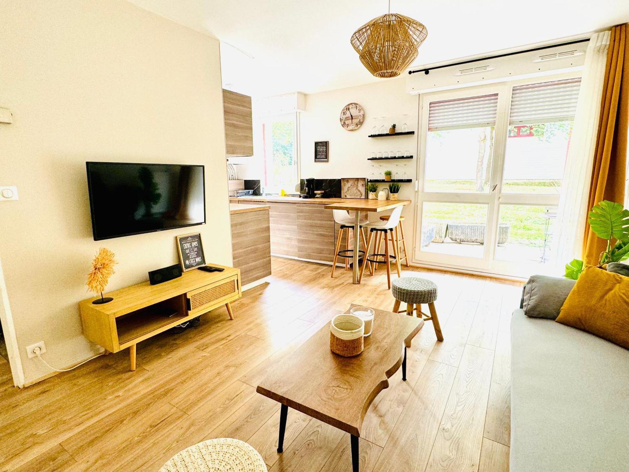 Bel Appartement Proche Parc & Lac Рен Екстериор снимка